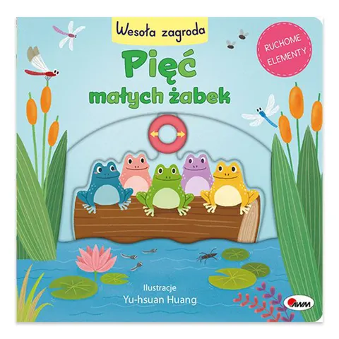 Pięć małych żabek. Wesoła zagroda