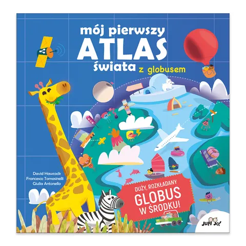 Mój pierwszy atlas świata z globusem