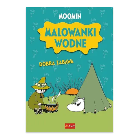 Muminki. Malowanki wodne. Dobra zabawa