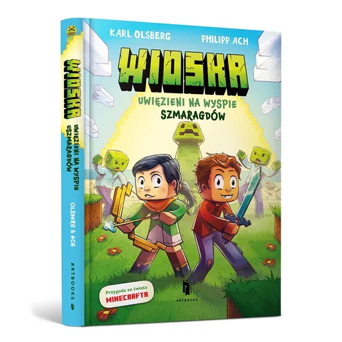 Uwięzieni na Wyspie Szmaragdów. MINECRAFT. Wioska. Tom 1