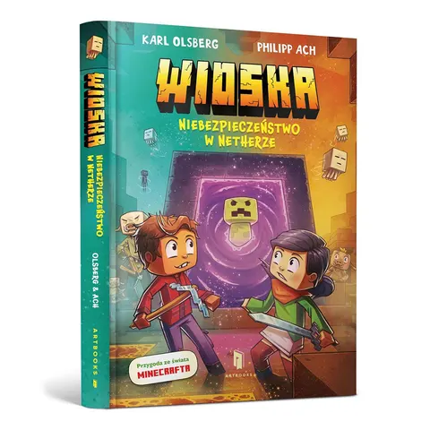 Niebezpieczeństwo w Netherze. MINECRAFT. Wioska. Tom 2