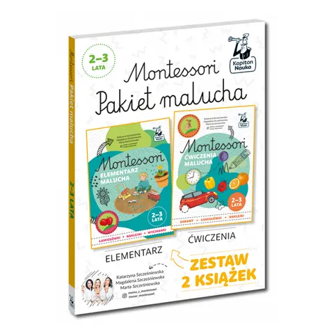 Montessori. Pakiet malucha. Kapitan Nauka