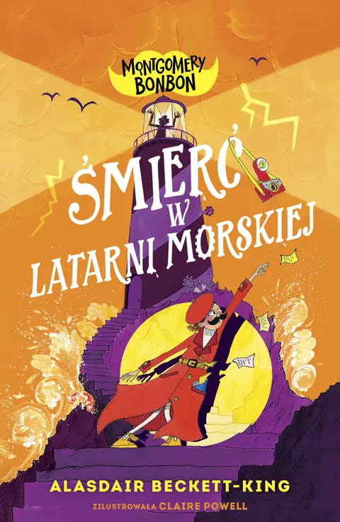 Śmierć w latarni morskiej. Montgomery Bonbon. Tom 2