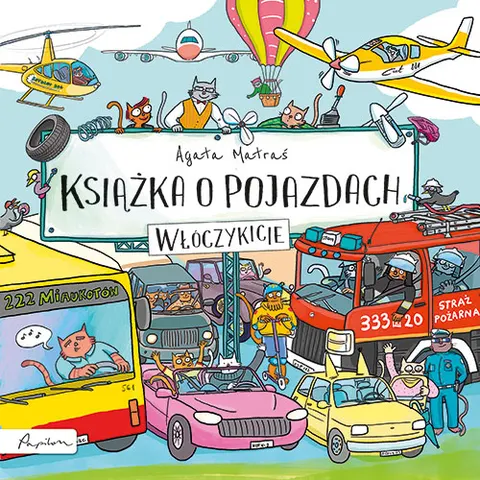 Książka o pojazdach. Włóczykicie