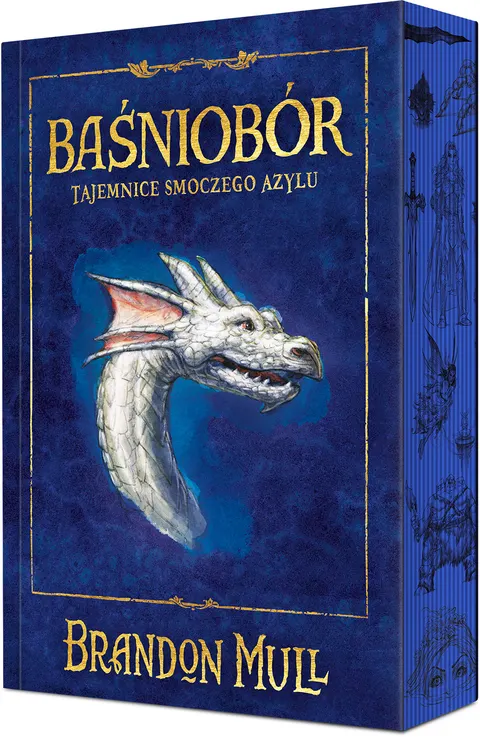 Tajemnice smoczego azylu. Baśniobór. Tom 4 (ilustrowane brzegi)