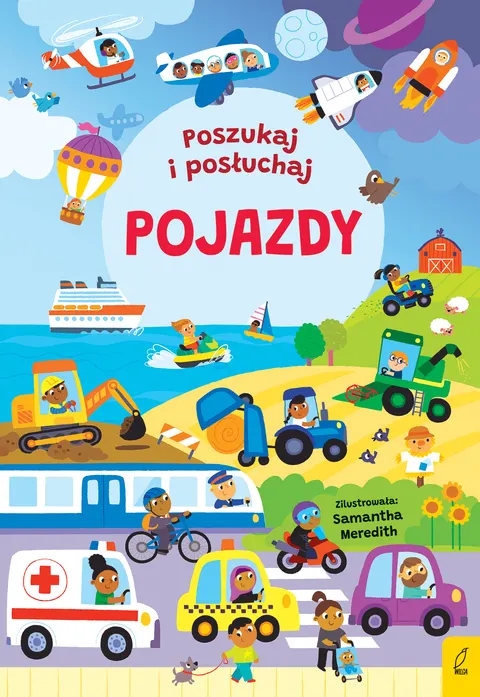 Pojazdy. Poszukaj i posłuchaj