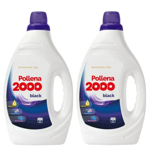 POLLENA 2000 Żel do prania BLACK/CZARNEGO 2 l, pakiet 2 szt.