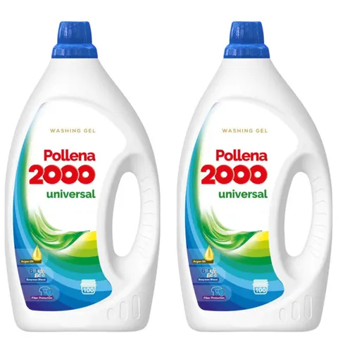 POLLENA 2000 Żel do prania UNIWERSALNY 100 prań 3,5 l, pakiet 2 szt.