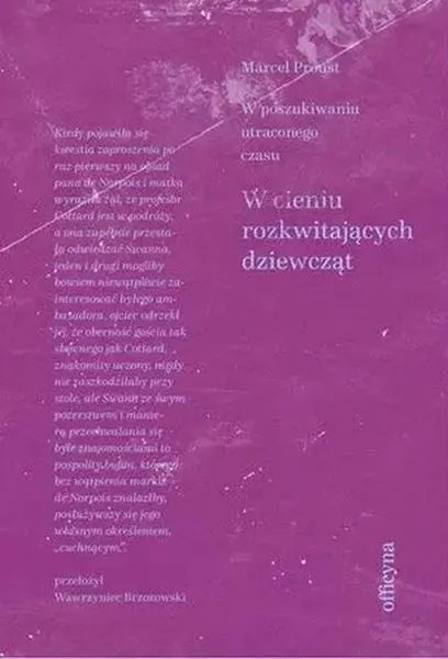 W cieniu rozkwitających dziewcząt