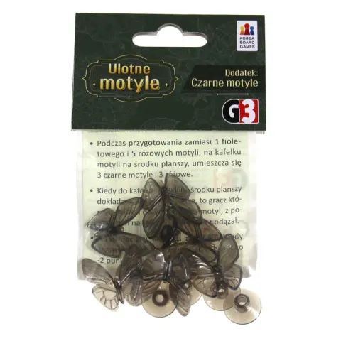 Ulotne motyle: Czarne motyle