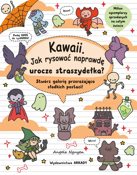 Jak rysować naprawdę urocze straszydełka? Kawaii