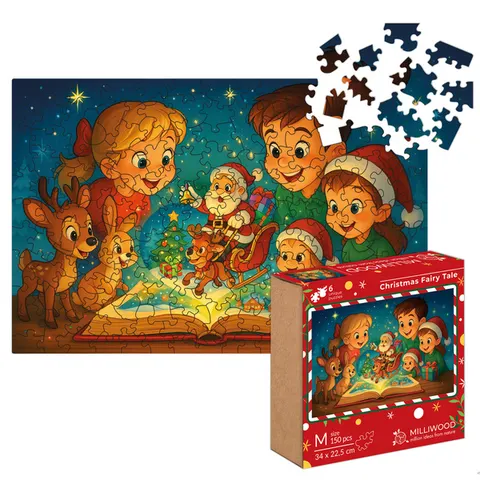 Puzzle Milliwood Świateczna Baśń 150 elementów