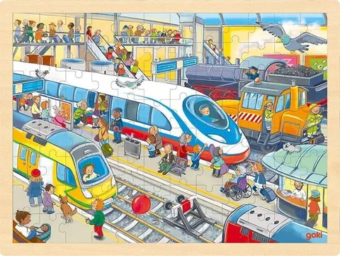 Puzzle Stacja kolejowa Goki