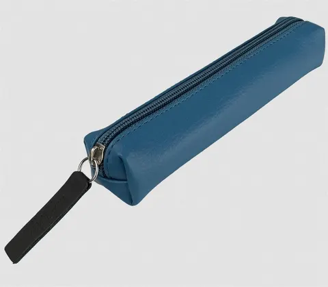 Piórnik mini prostokąt denim blue BB210125