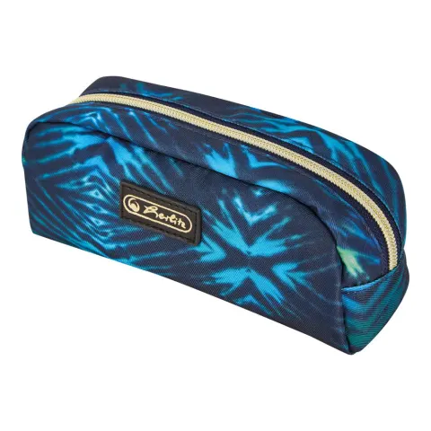 Piórnik Kosmetyczka New Batik Fearless Czarny Niebieski Herlitz 50043880