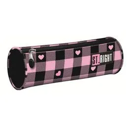 Piórnik tuba Pink Checkered