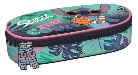 Piórnik saszetka usztywniona z wewnętrzną klapką Stitch Stay Cool