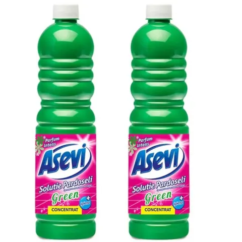 ASEVI Koncentrat do podłóg GREEN 1 l, pakiet 2 szt.