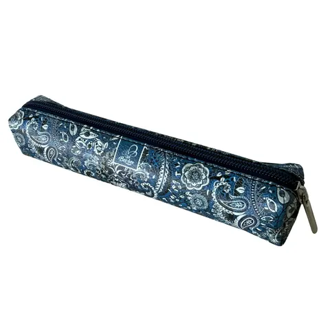 Piórnik mini prostokąt Ornament Blue