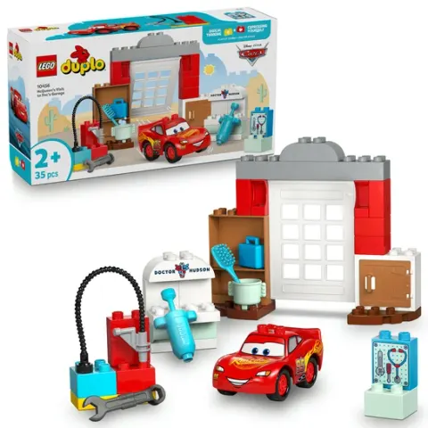 LEGO Duplo Disney TM Wizyta McQueena w warsztacie Wójta 10456