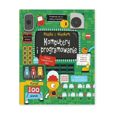Komputery i programowanie książka z okienkami