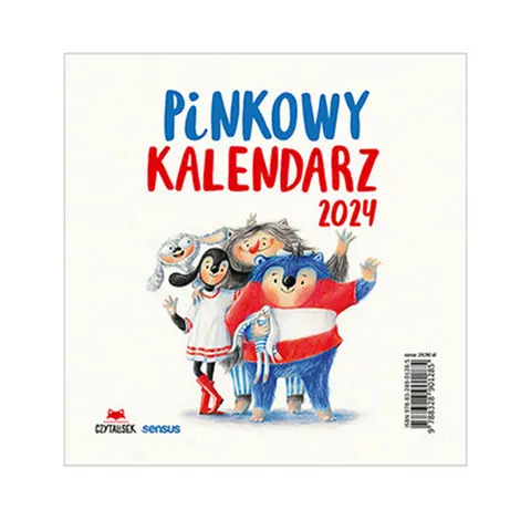 Pinkowy kalendarz 2024