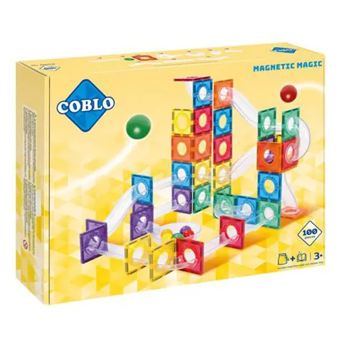 COBLO, magnetyczne klocki konstrukcyjne Kulodrom 100 elem.