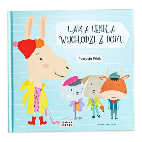Lama Lenka wychodzi z domu