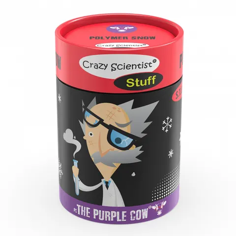 Mini eksperymenty The Purple Cow - Sztuczny śnieg