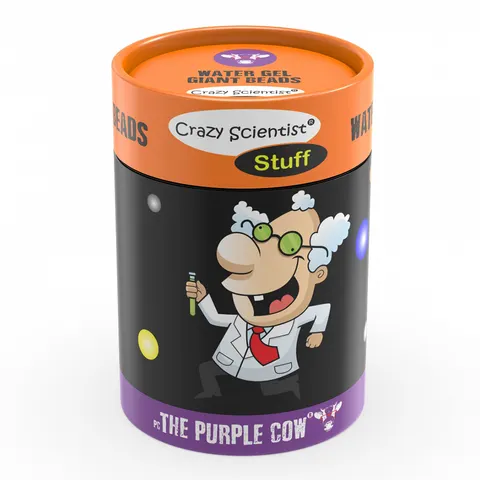 Mini eksperymenty The Purple Cow - Gigantyczne wodne kulki żelowe