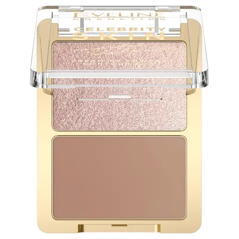 Eveline Cosmetics Celebrity Skin hybrydowy rozświetlacz i bronzer 2w1 03 Soft Harmony 8g