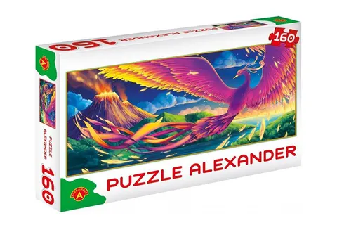 Aleksander Puzzle Magiczny Feniks – 160 el., format 21x47 cm