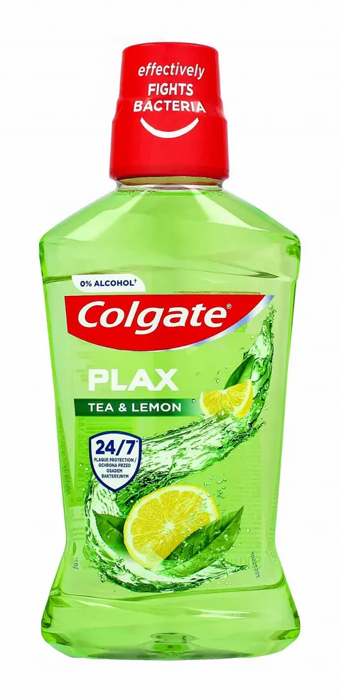COLGATE Plax Płyn do płukania jamy ustnej Tea & Lemon 500ml