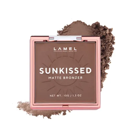 LAMEL Kompaktowy Puder brązujący Sunkissed Matte Bronze NR 402 10g