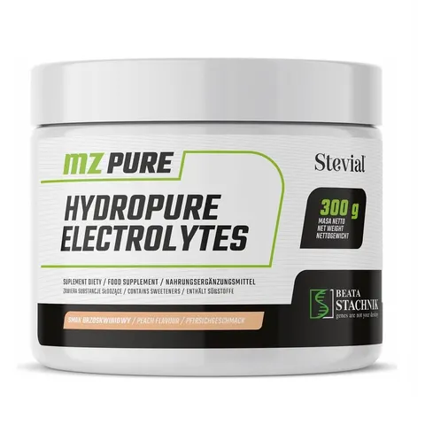 MZ PURE HydroPure Electrolytes suplement diety w proszku smak brzoskwiniowy 300g