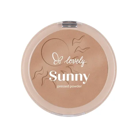 Lovely Sunny Powder słoneczny puder do twarzy i ciała Velour Matt 16g