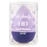 Lovely HD Dual Texture Makeup Sponge dwumateriałowa gąbka do makijażu łezka ścięta