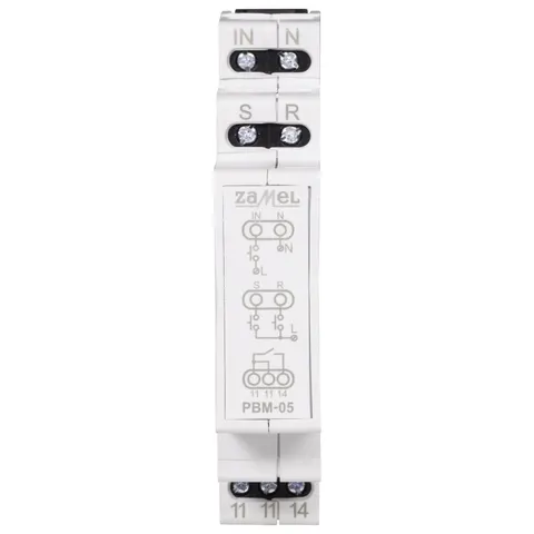 Przekaźnik bistabilny beznapięciowy 12-24V AC/DC PBM-05/12-24V
