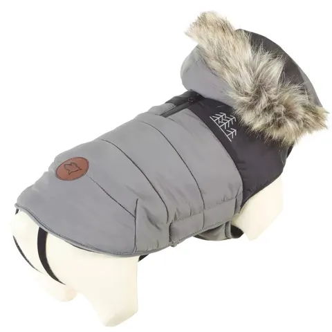 ZOLUX New Mountain Kurtka Puchowa dla Psa Szara 50cm Cocker Spaniel Beagle