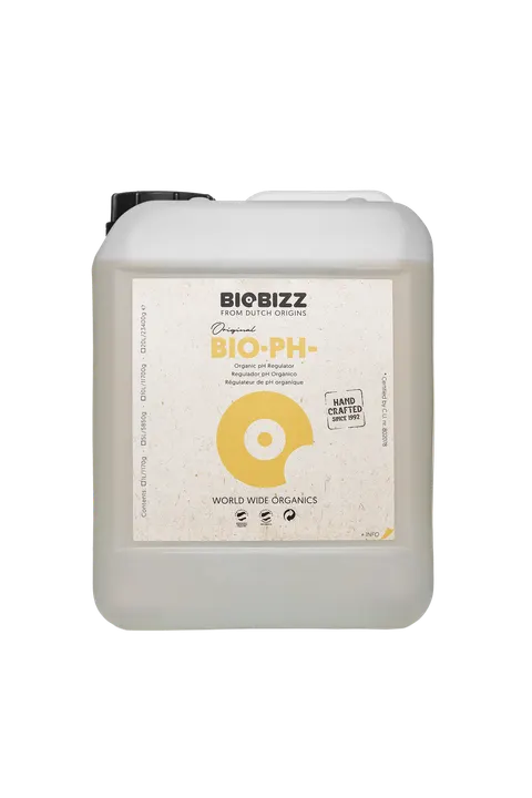 !-BIOBIZZ PH MINUS, 10L, ORGANICZNY REGULATOR OBNIŻAJĄCY pH, (gleba, hydro, kokos)