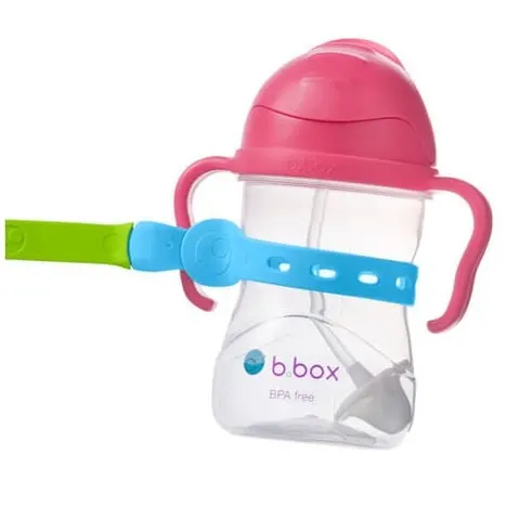 B.Box silikonowa smycz do bidonu ze słomką / Ocean Breeze
