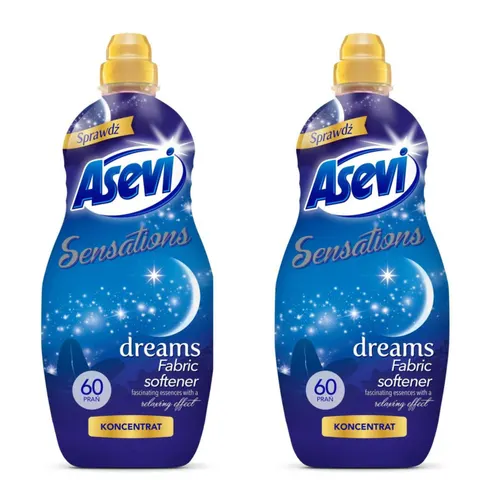 ASEVI Koncentrat do płukania 60 płukań DREAMS 1440 ml, pakiet 2 szt.