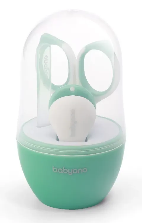 BABYONO Zestaw do pielęgnacji paznokci 398/01 MINT