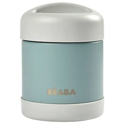 BEABA TERMOS OBIADOWY NA JEDZENIA STALOWY 300 ml MIST GREEN