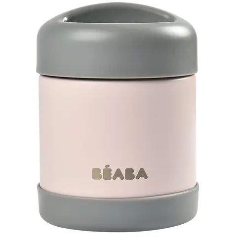 BEABA TERMOS OBIADOWY NA JEDZENIA STALOWY 300 ml PINK