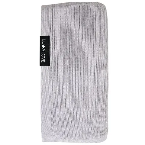 LULLALOVE LEKKI KOCYK BAMBUSOWY OTULACZ MGIEŁKA GREY