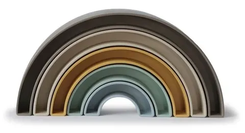 MUSHIE KOLOROWA TĘCZA SENSORYCZNA RAINBOW HILLSIDE