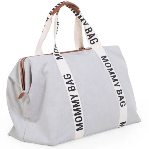 CHILDHOME TORBA MOMMY BAG NA AKCESORIA CANVAS OFFWHITE