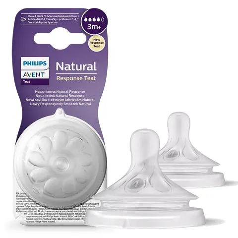 AVENT NATURAL RESPONSE SMOCZEK DO BUTELKI SCY964/02 3M+ 2 SZT