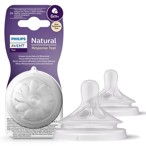 AVENT NATURAL RESPONSE SMOCZEK DO BUTELKI SCY966/02 6M+ 2 SZT